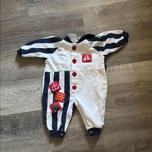 Vintage Bebe Nautical Themed Kids One Piece